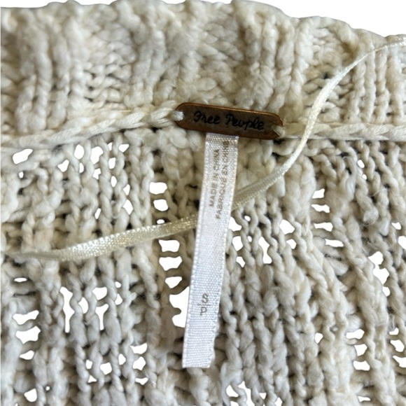 Free People Oatmeal Colored Sweater - Picture 2 of 2